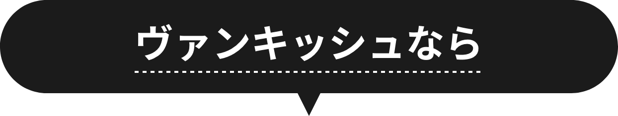 ヴァンキッシュなら